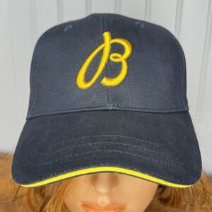 Breitling Swiss Watches Logo Baseball Hat Cap Adjustable Dark Charcoal Gray Orga